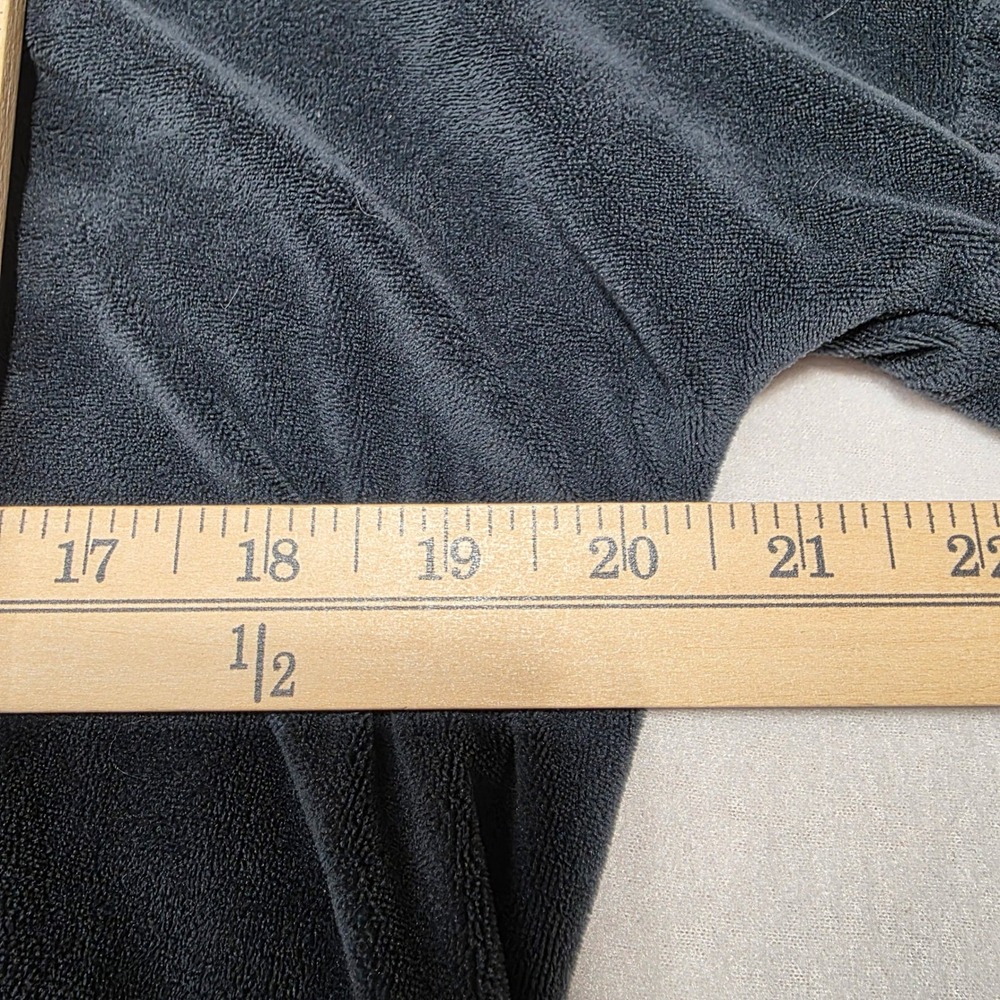 PJ SALVAGE Velour Loungewear Sweatshirt Joggers Pajamas Set Gray Size S - Picture 12 of 13